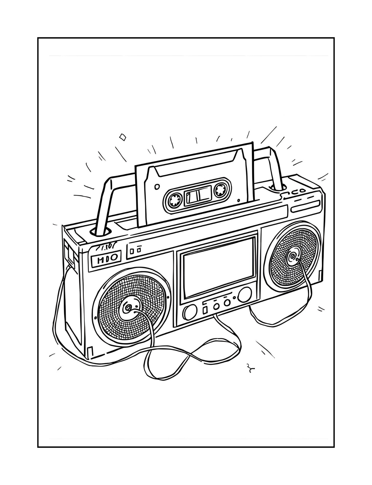 Totally 80’s: A Retro Colouring Experience - FREE PDF COLLECTION
