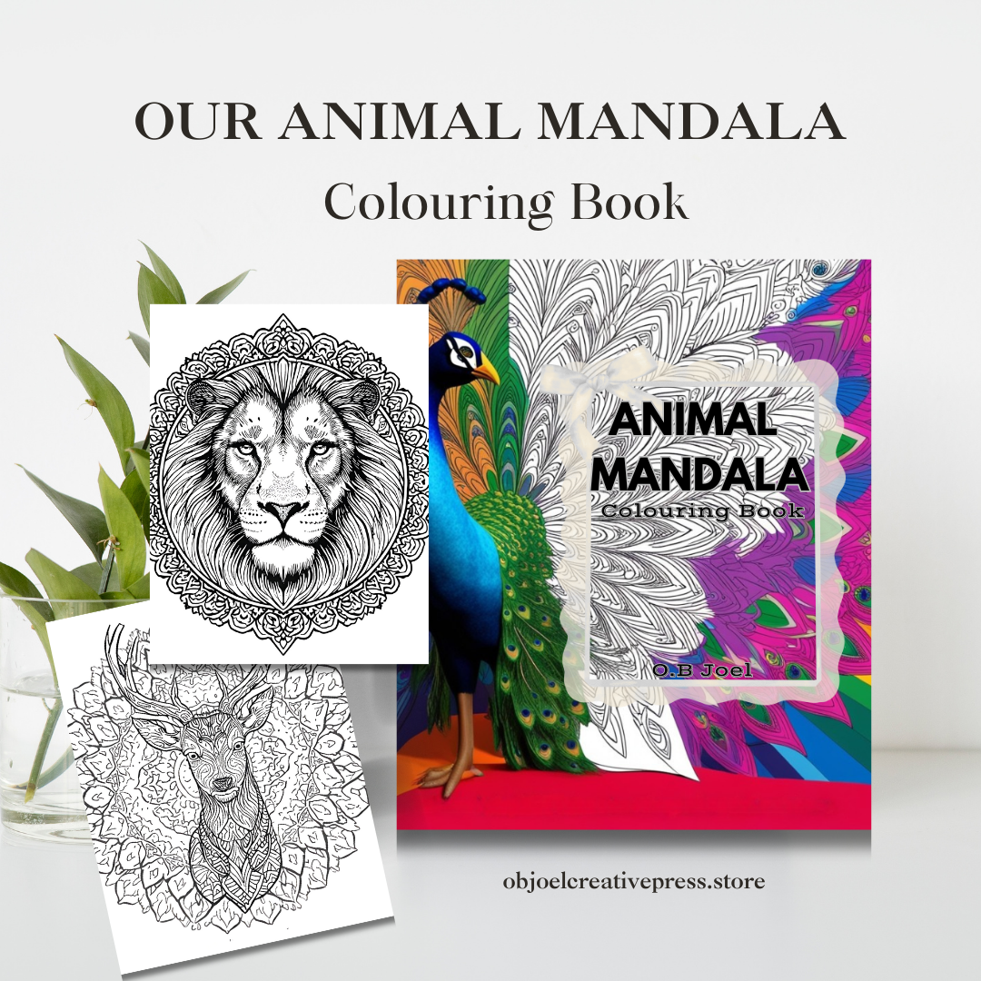 The Animal Mandala Colouring Book