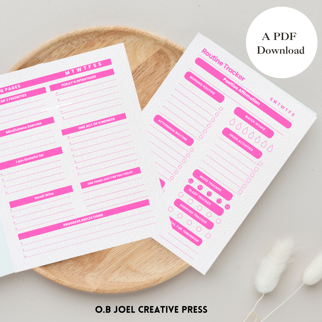 The Daily Reset: A Daily Journal For Busy Mums | Free PDF Printable Download