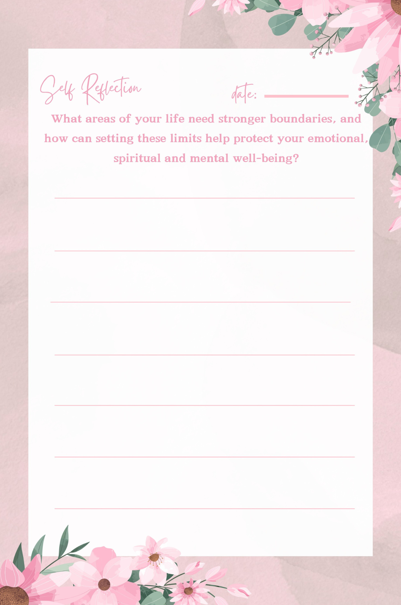 She is Unstoppable: A Self-Care Prayer and Devotional Journal for Women