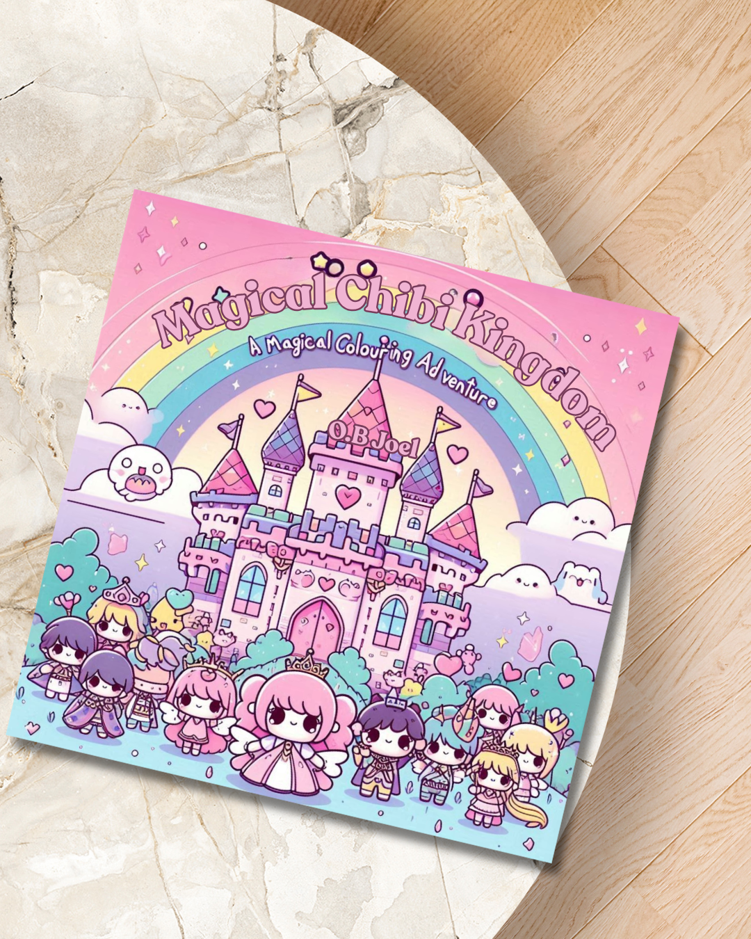 Magical Chibi Kingdom: A Kawaii Colouring Adventure