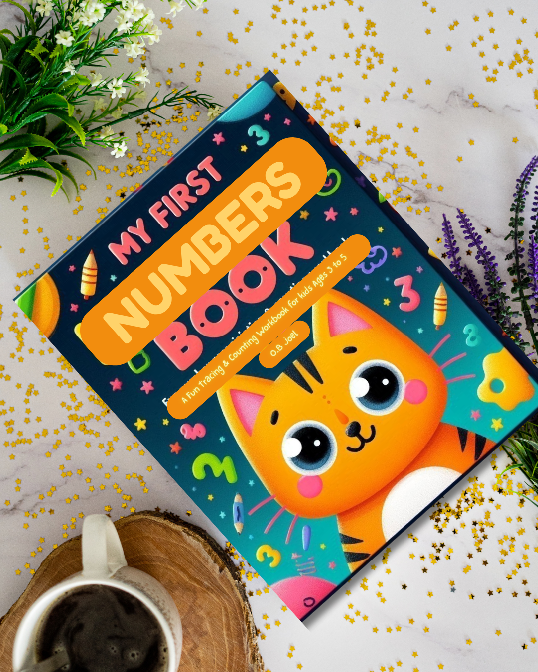 My First Numbers Tracing Book: A Fun Number Tracing & Counting Workbook for Kids Ages 3–5