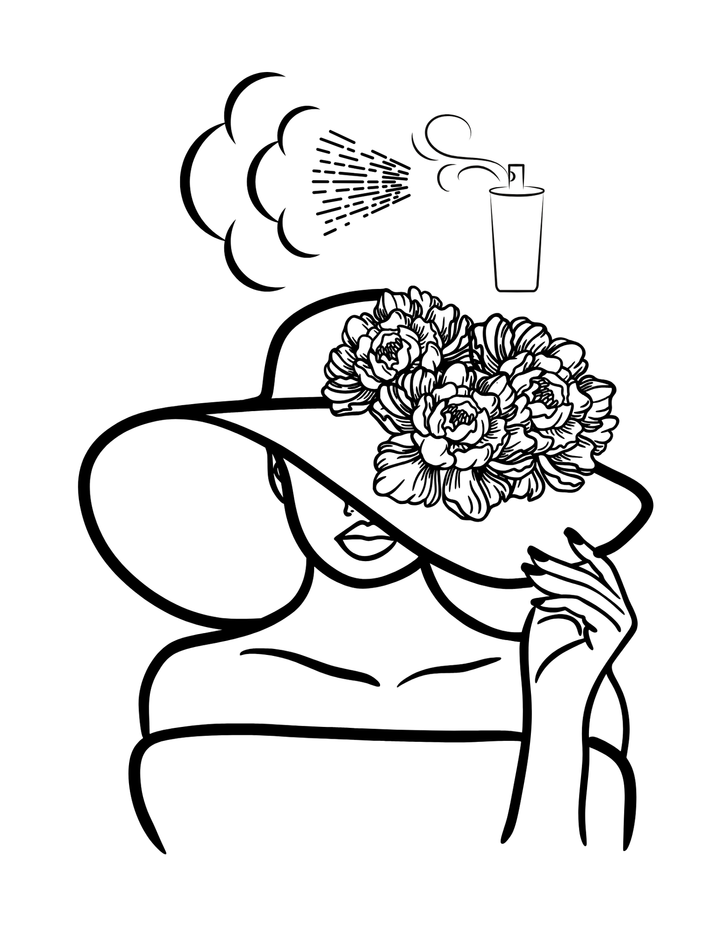 Style Splash Fashion Colouring Book For Girls