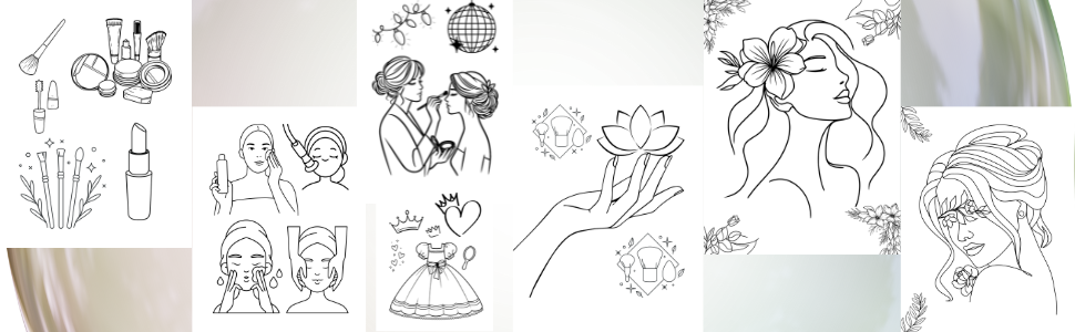 Style Splash Fashion Colouring Book For Girls