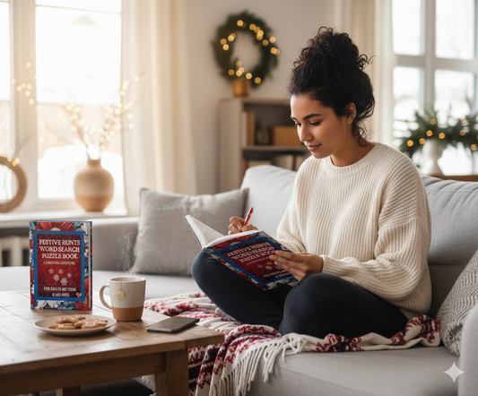 Festive Hunts Christmas Themed Word search Puzzle Book