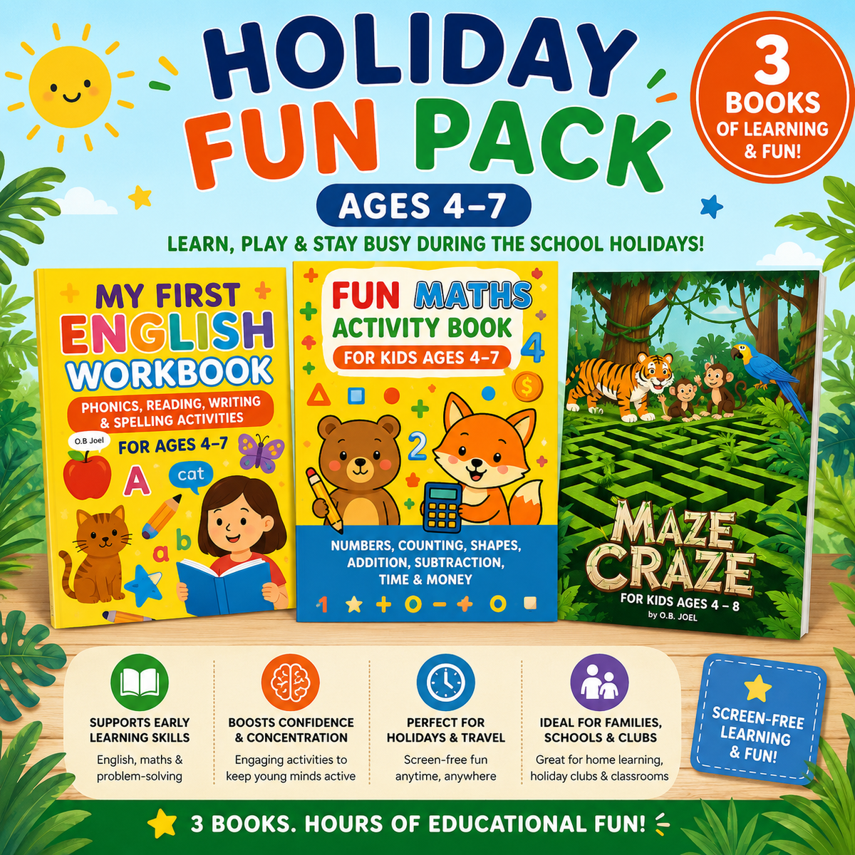 Holiday Fun Pack – Ages 4–7