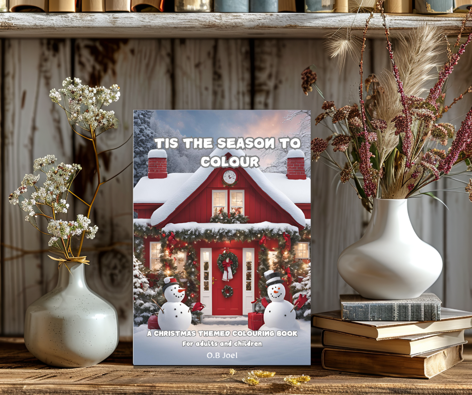 Tis the Season to Colour - A Christmas Themed Colouring Book