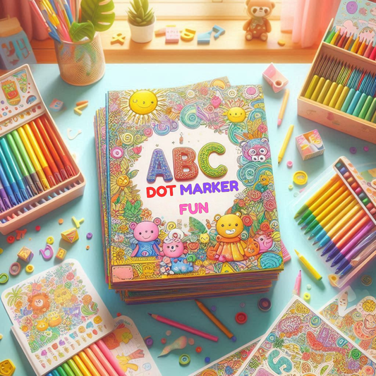 The ABCs of Creativity: Why Dot Marker Colouring Books Are a Game-Changer for Kids