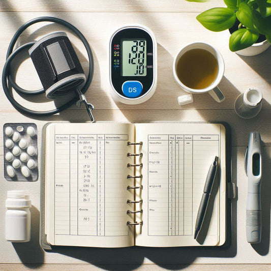 Stay on top of your health—track blood pressure & glucose with ease.