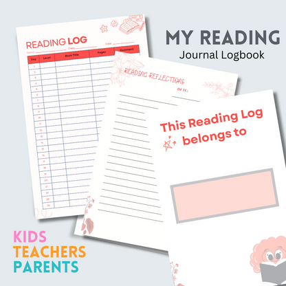 My Reading Journal Logbook