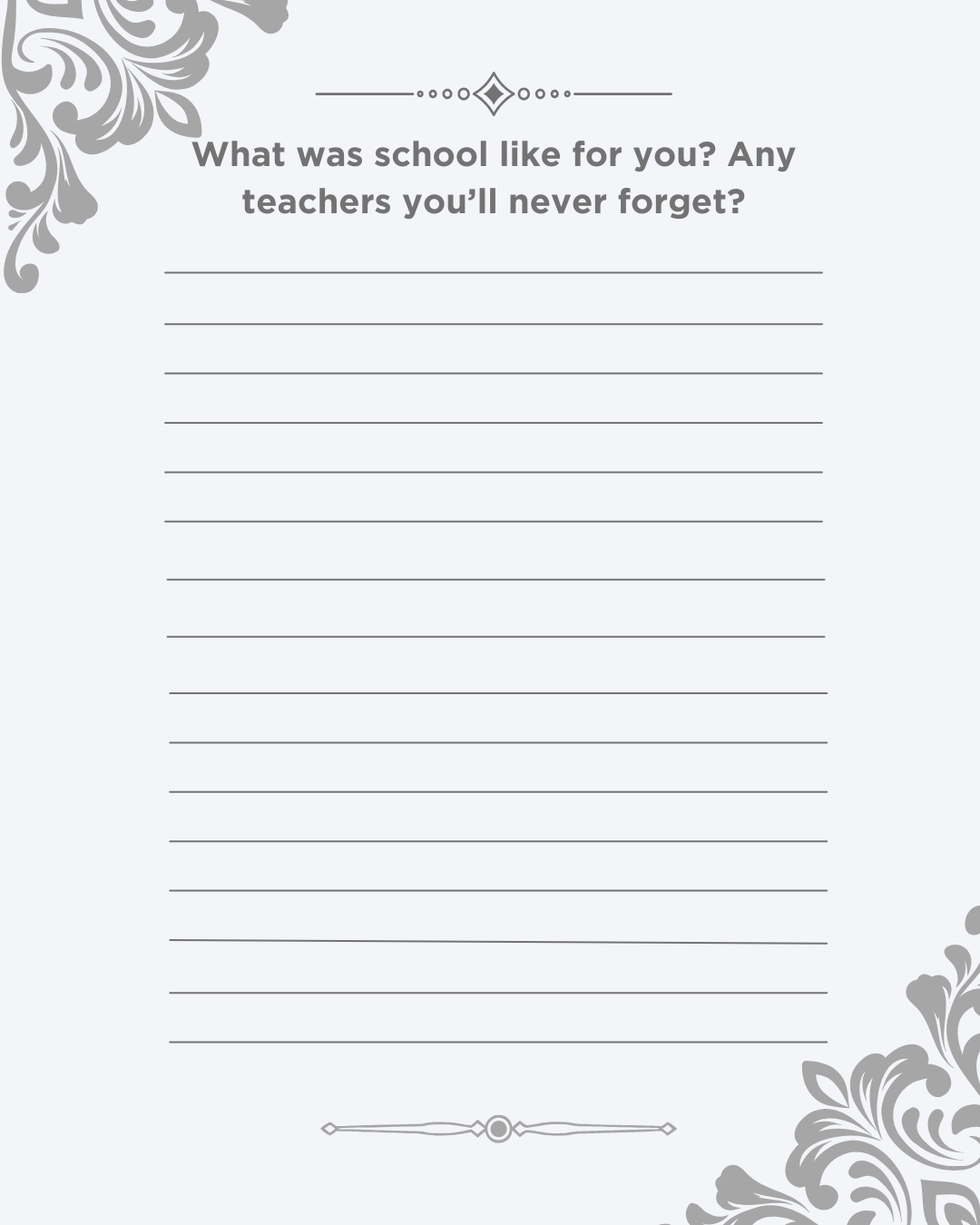 Dad, Tell Me Everything Journal