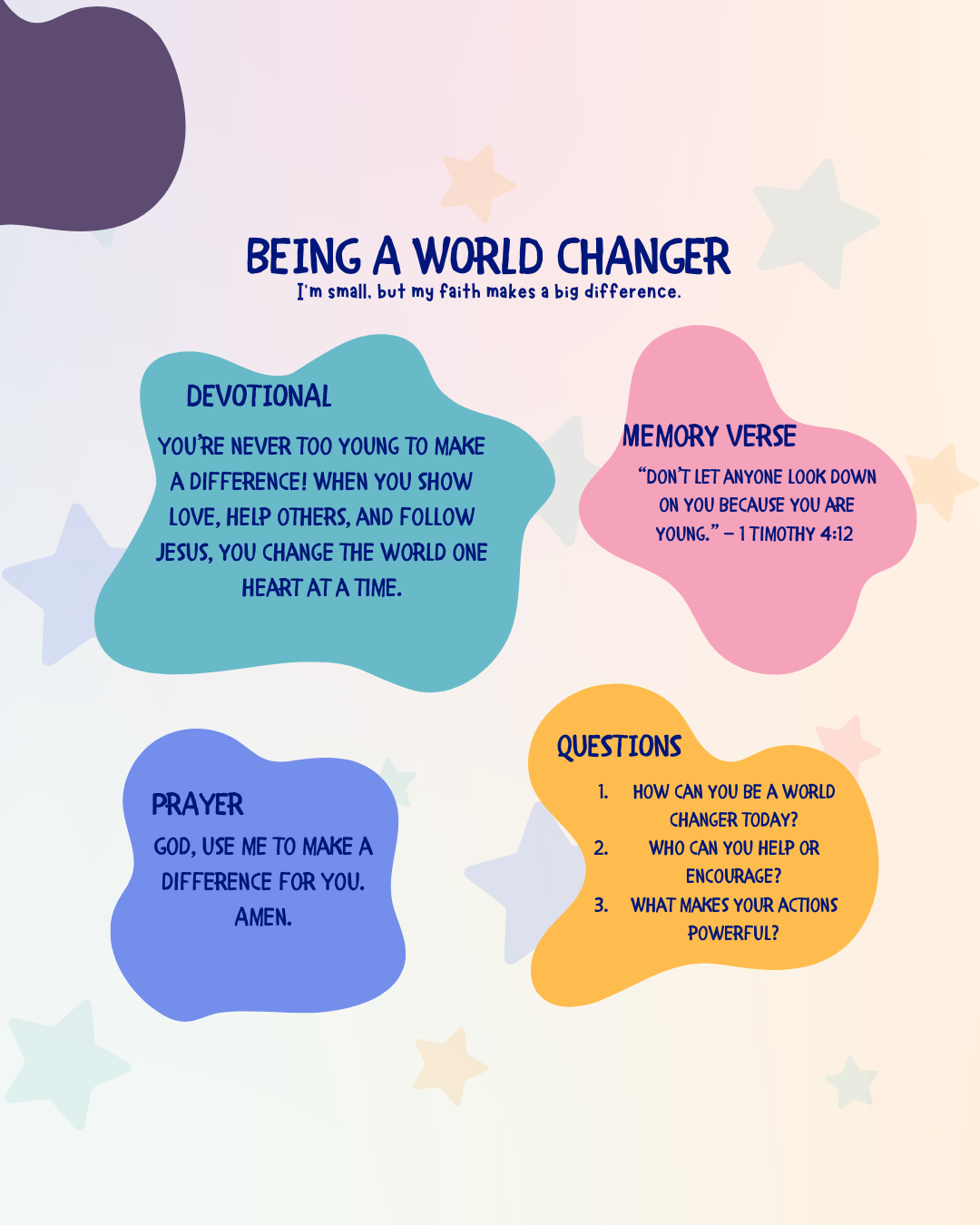 Step by Step With Jesus: A Daily Devotional for Kids and Pre-Teens