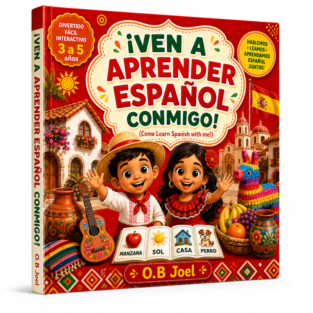LITTLE LEARNERS LANGUAGE COLLECTION – 3 BOOK BUNDLE (Yoruba • Igbo • Spanish)