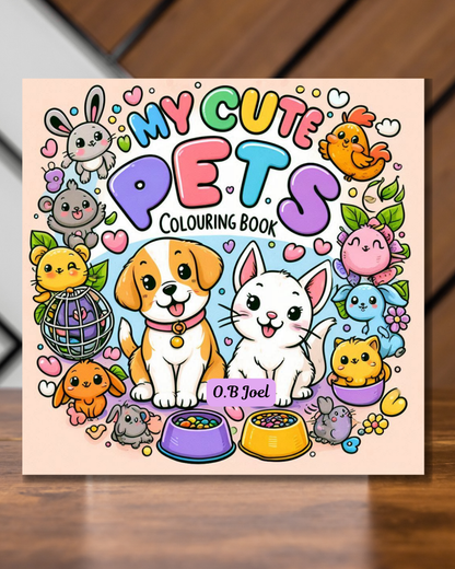 My Cute Pets Colouring Book