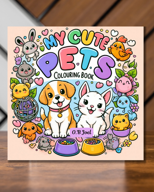 My Cute Pets Colouring Book