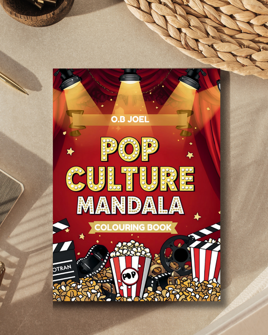 Pop Culture Mandala Colouring Book