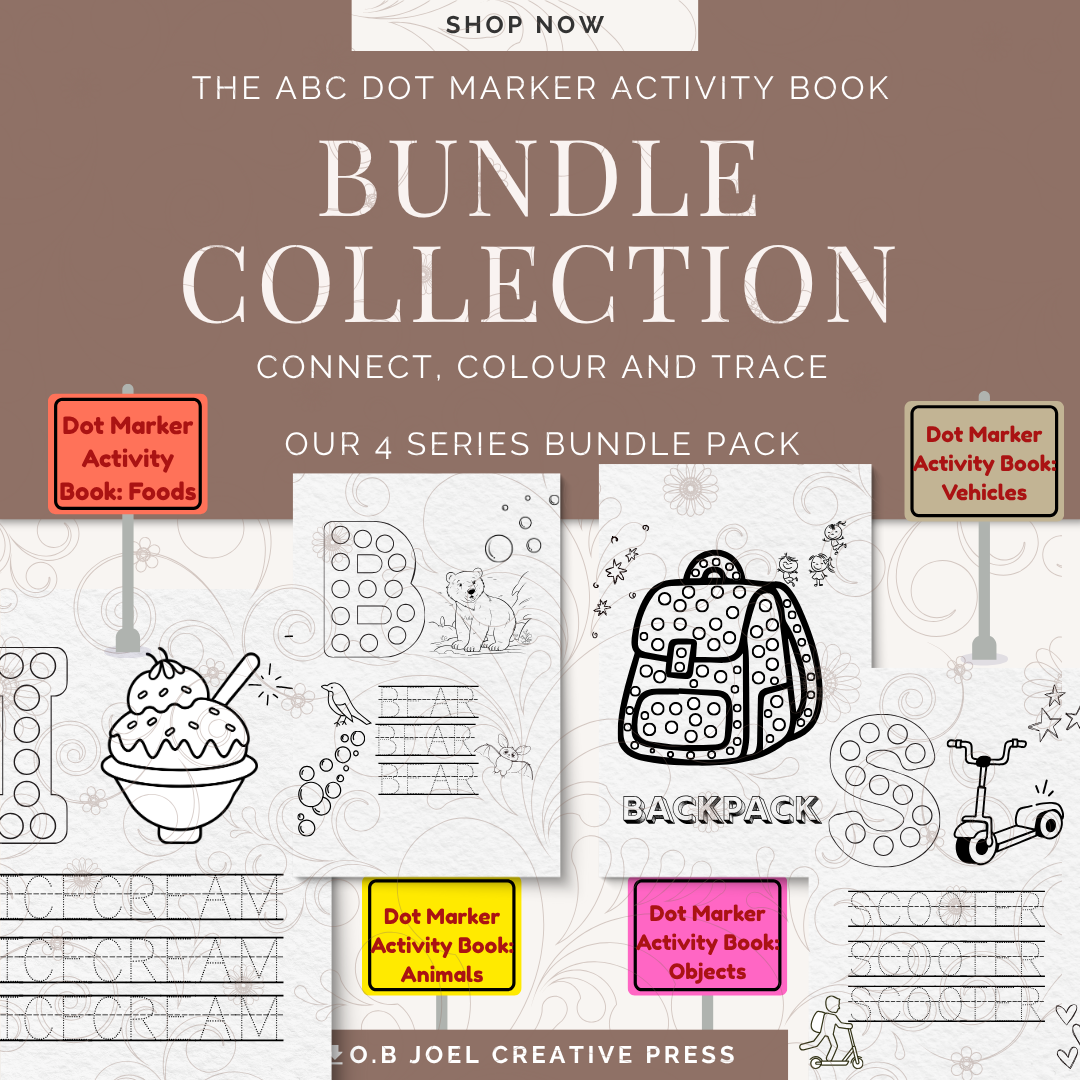 The Dot Marker Activity Books Bundle Collection