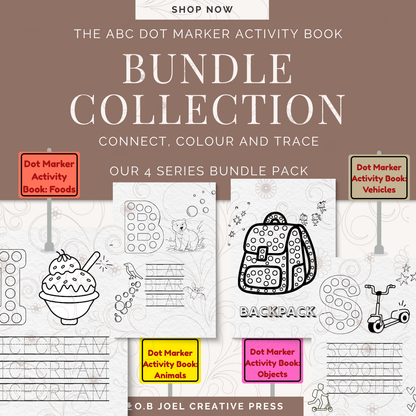 The Dot Marker Activity Books Bundle Collection For Ages 2 to 5