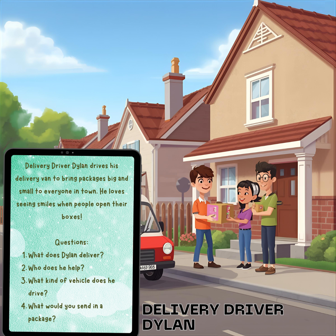 Helpers All Around Us: Fun Stories and Questions About 35 Community Helpers