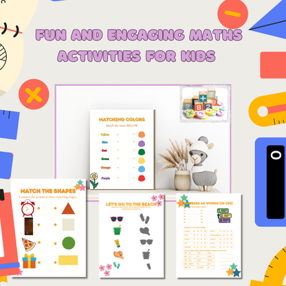 Brainy Adventures Activity Book For Kids Ages 5 to 10