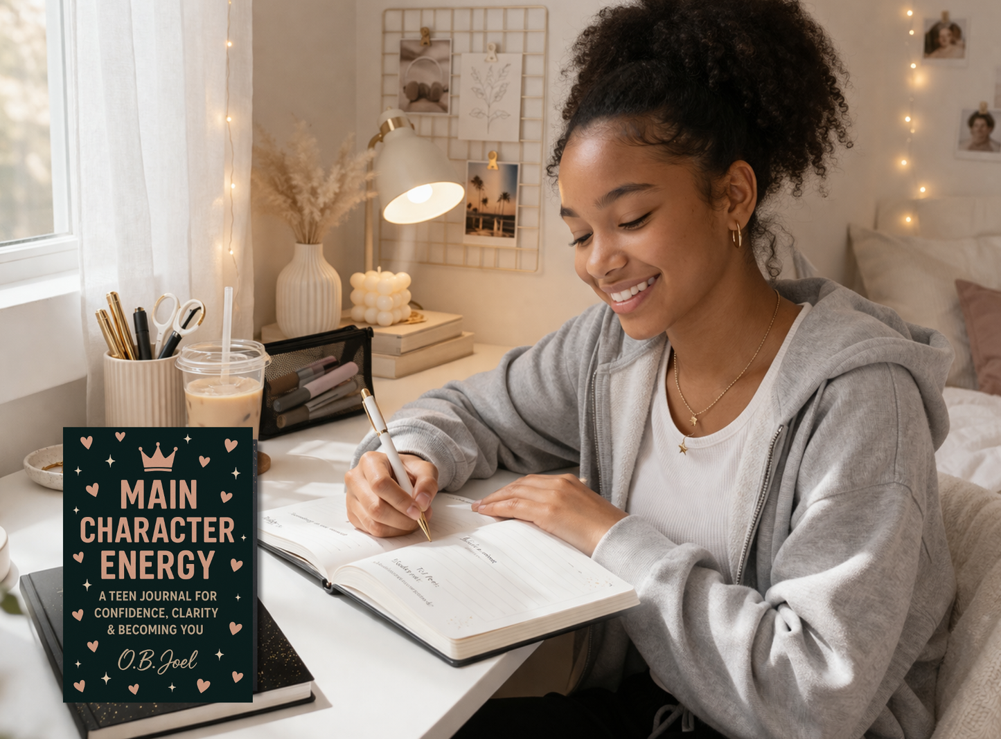 Main Character Energy: A Teen Journal for Confidence, Clarity & Becoming YOU