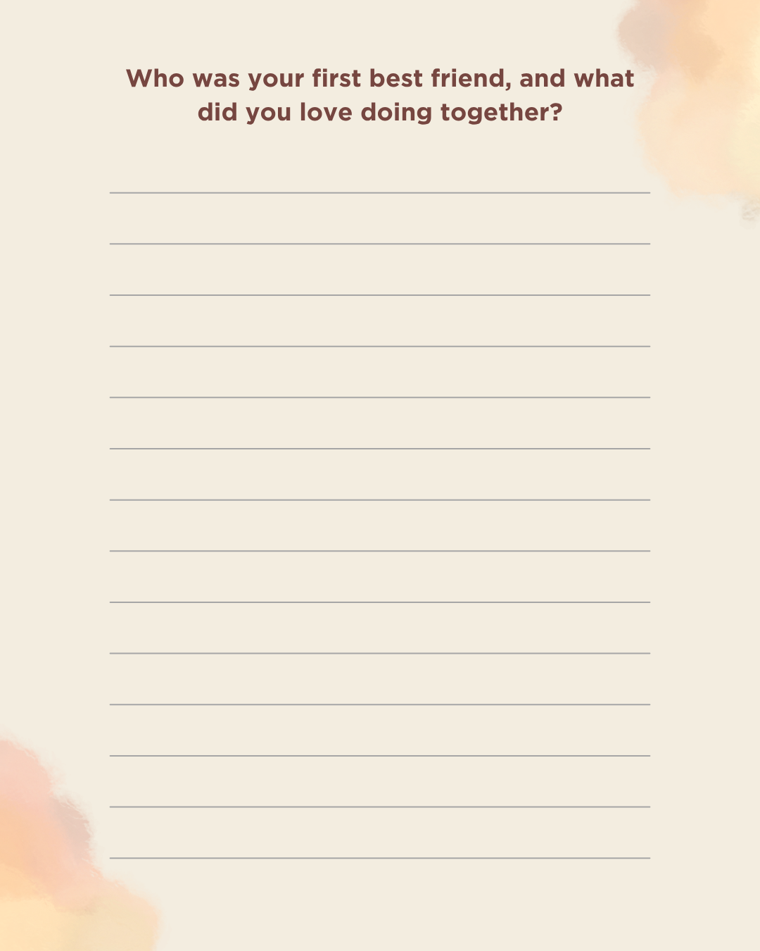 Sister, Tell Me Everything Journal