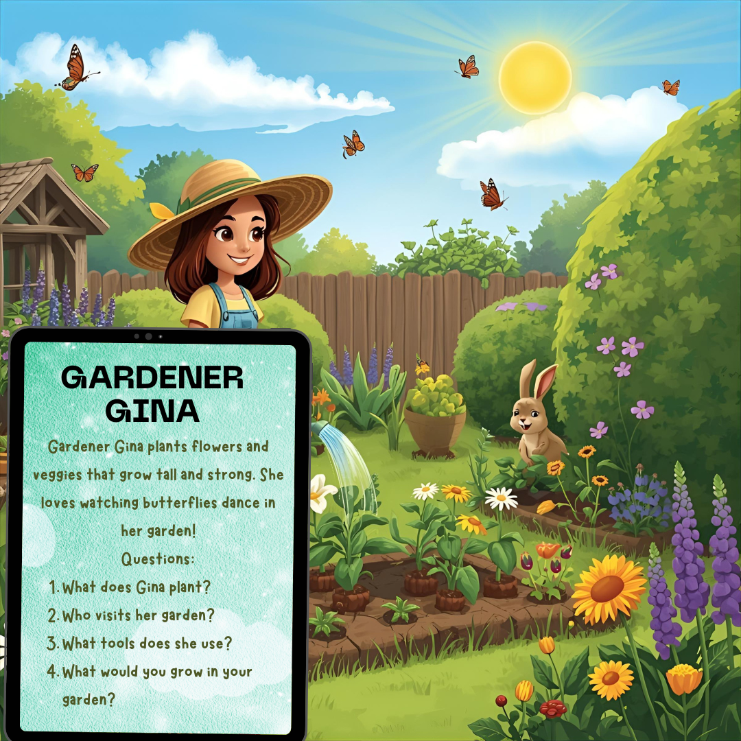 Helpers All Around Us: Fun Stories and Questions About 35 Community Helpers