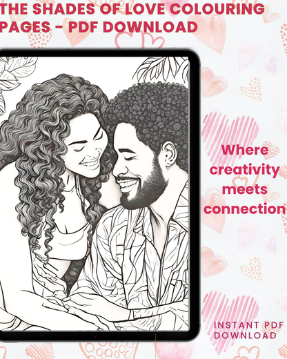 Shades of Love Colouring Books For Couples