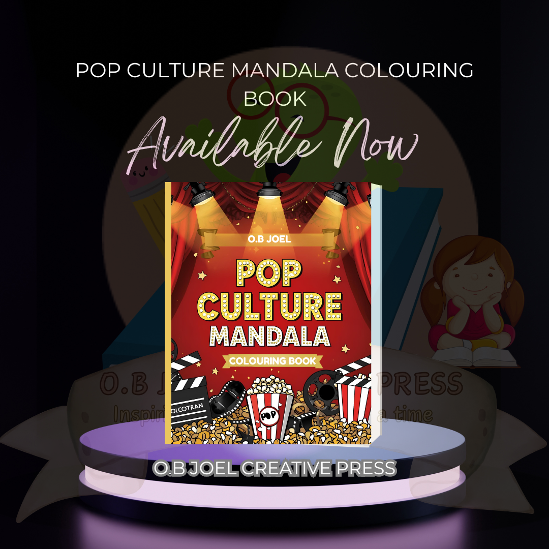 Pop Culture Mandala Colouring Book
