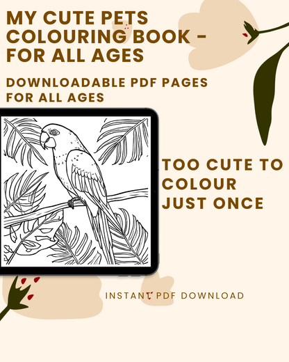 My Cute Pets Colouring Book