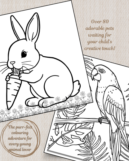 My Cute Pets Colouring Book