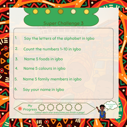 Mụta Asụsụ Igbo Mụ Na M - Akwụkwọ Mmega for Kids Ages 5 to 7
