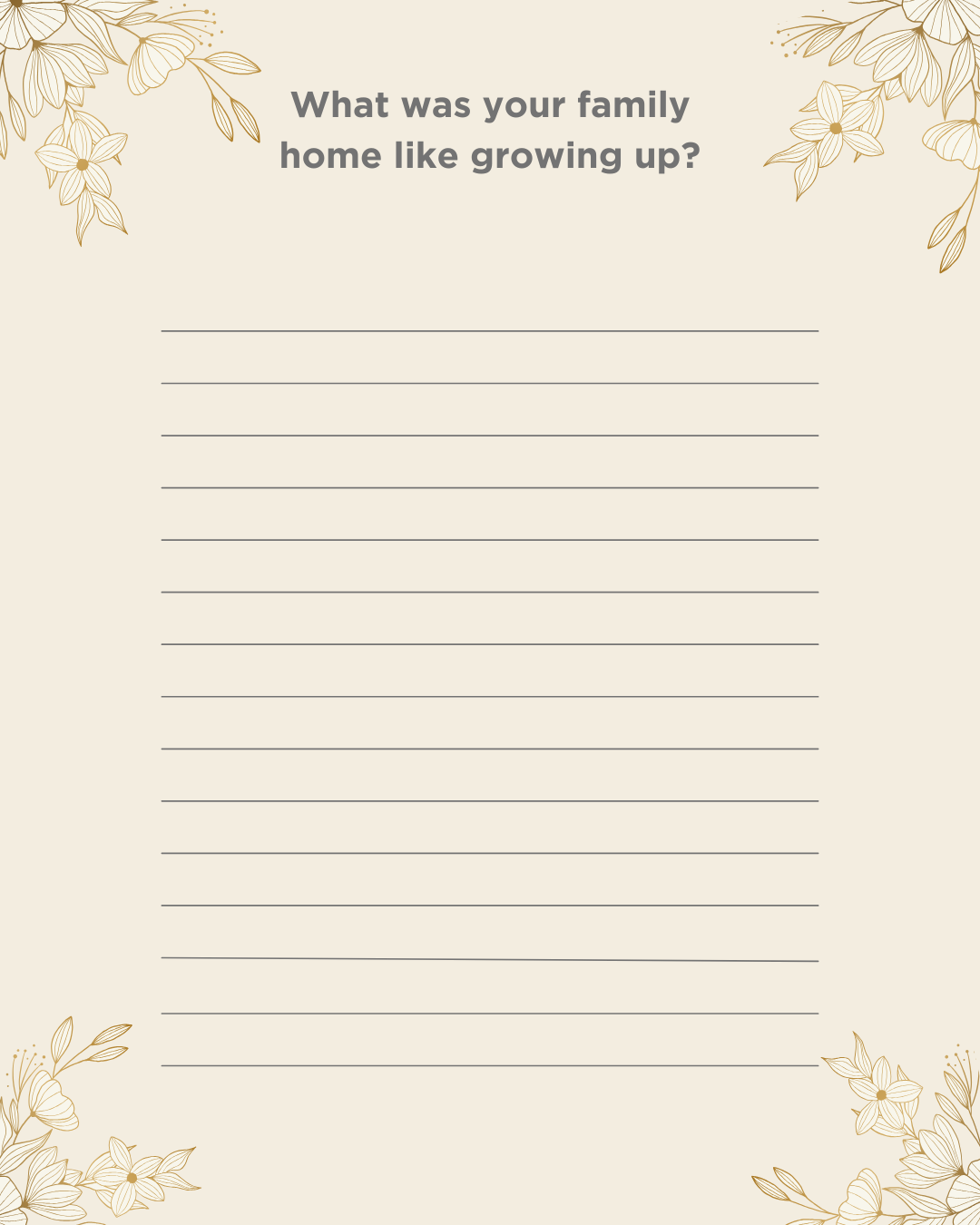 Grandma, Tell Me Everything