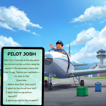 Helpers All Around Us: Fun Stories and Questions About 35 Community Helpers