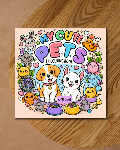My Cute Pets Colouring Book