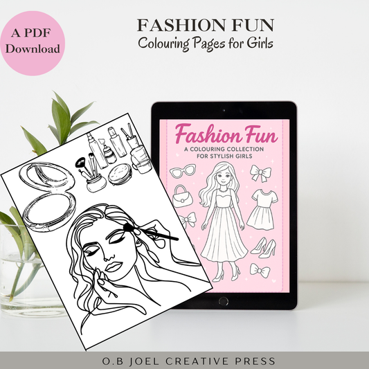 Fashion Fun: A Colouring Collection for Stylish Girls - FREE COLLECTION