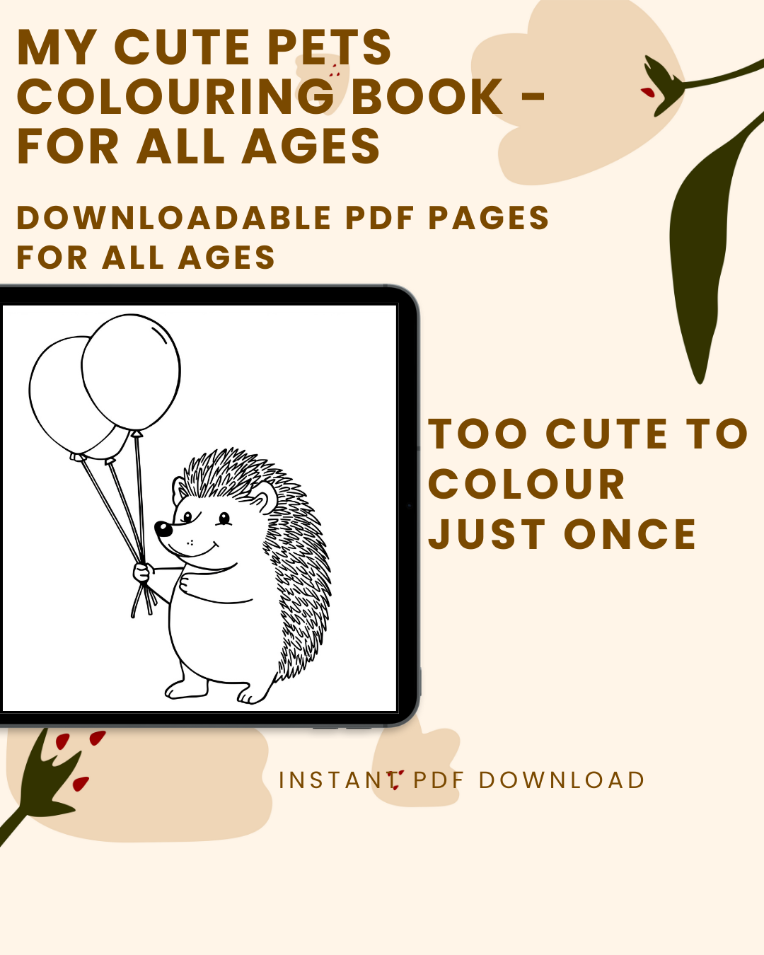 My Cute Pets Colouring Book