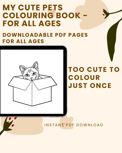 My Cute Pets Colouring Book