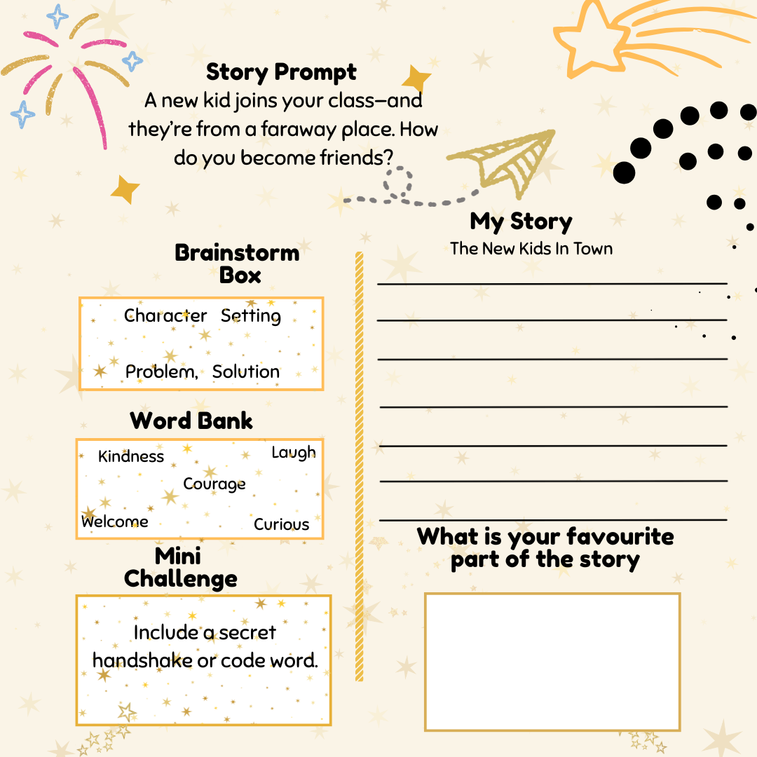 Once Upon My Time: A Creative Writing Adventure for Kids and Pre-Teens Ages 6 to 10