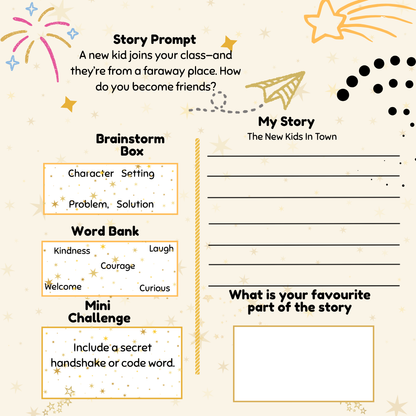 Once Upon My Time: A Creative Writing Adventure for Kids and Pre-Teens Ages 6 to 10