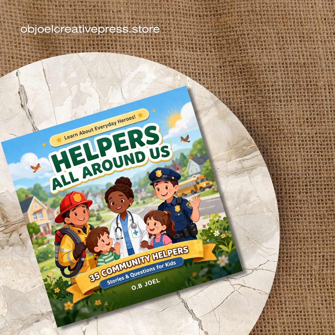 Helpers All Around Us: Fun Stories and Questions About 35 Community Helpers