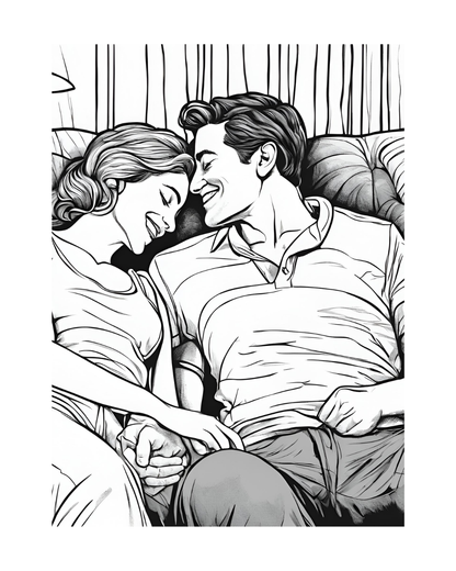 Shades of Love Colouring Books For Couples