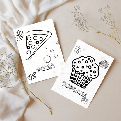 ABC Dot Marker Foods: Connect, Colour & Trace For Kids Ages 2 to 5