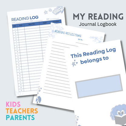 My Reading Journal Logbook