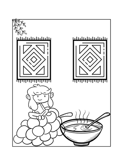 Mindful Moments Colouring Book For Children and Adults