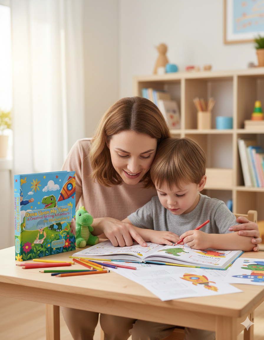 Once Upon My Time: A Creative Writing Adventure for Kids and Pre-Teens Ages 6 to 10
