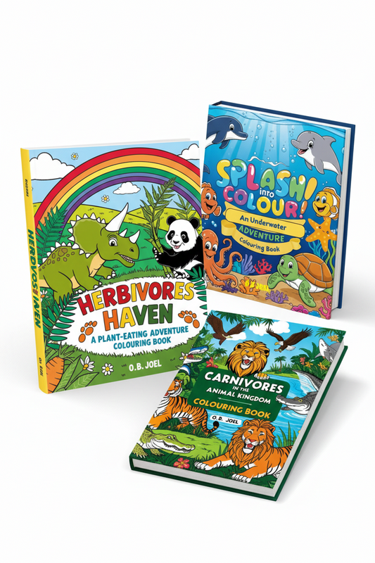 The Animal Kingdom Colouring Bundle