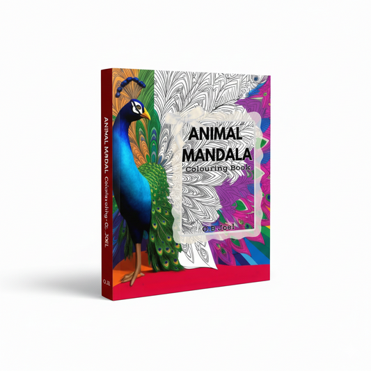 The Animal Mandala Colouring Book
