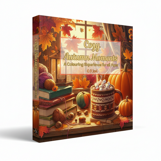 Cozy Autumn Moments Colouring Book for All Ages