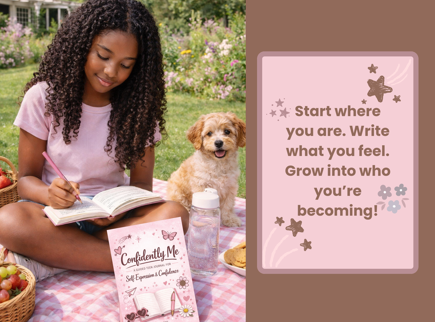 Confidently Me: A Guided journal for Teens on Self-Expression and Confidence